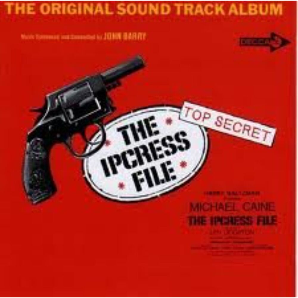 The Ipcress File Soundtrack Vinyl  LP Decca DL 79124